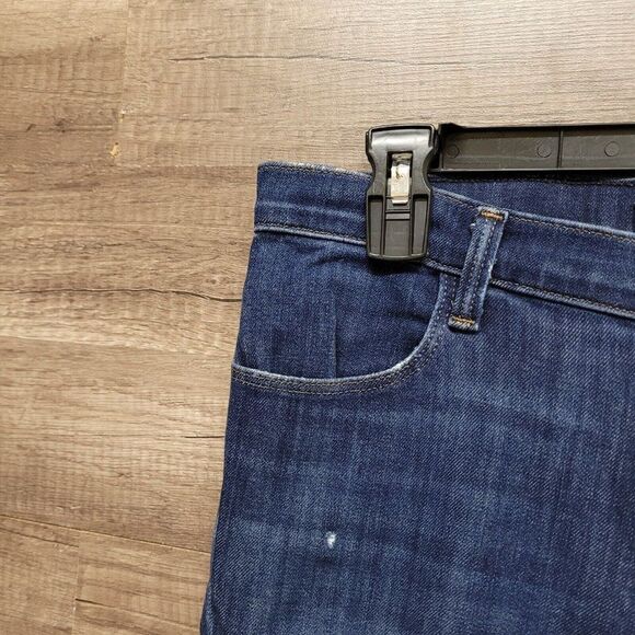 J Brand Alana Volatile High Rise Crop Jeans Size 29 Womens Blue Dark Wash Skinny - Picture 6 of 16